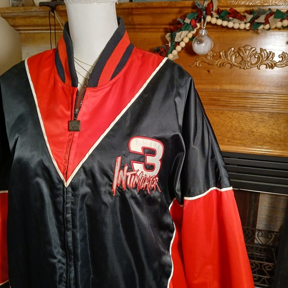Vintage NUTMEG Dale Earnhardt Satin Racing Jacket - Picture 2 of 6